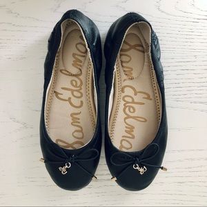 Sam Edelman Felicia Ballet Flat, Black Size 1